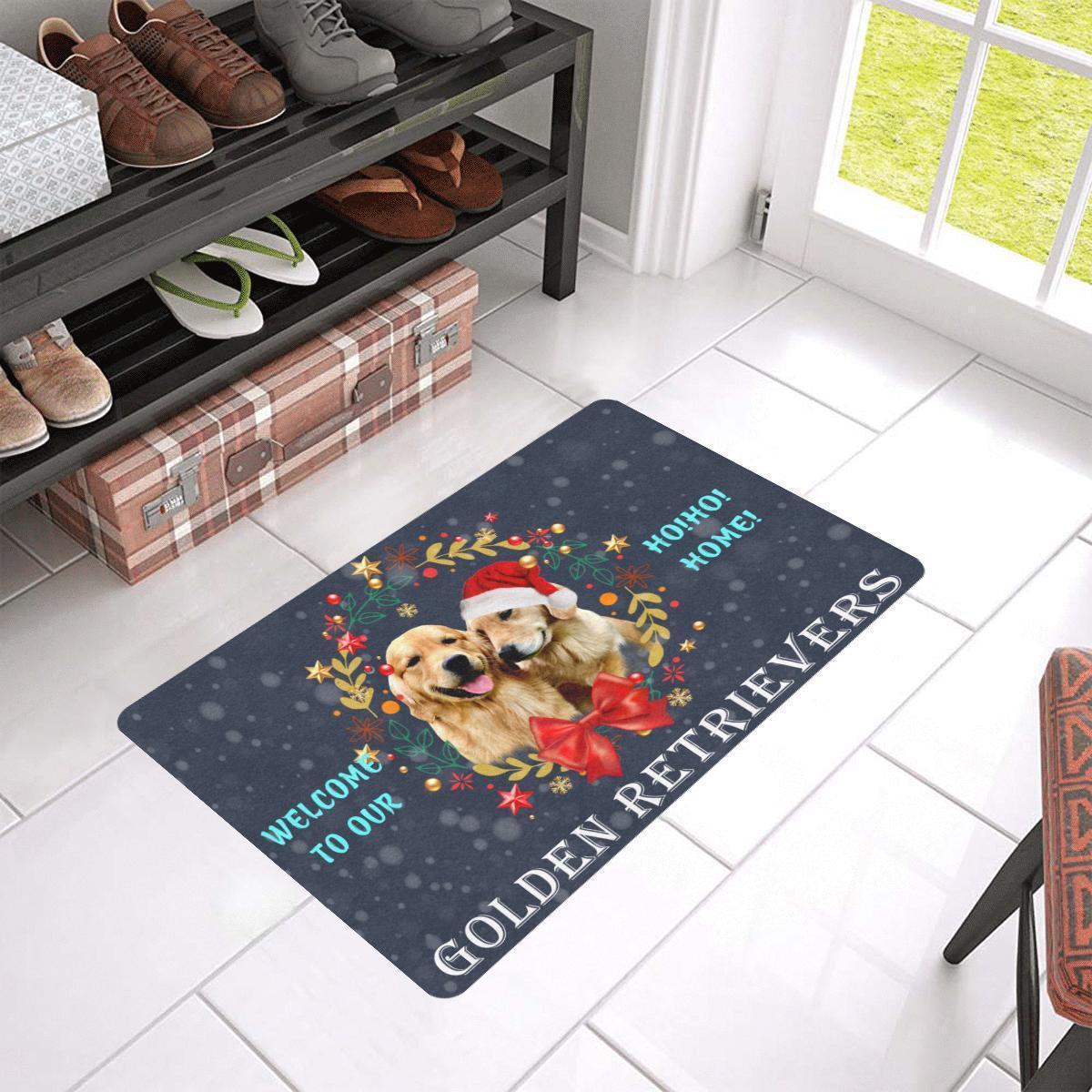Christmas Decorative Flannel Door Mat - AA Trading