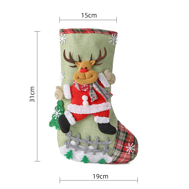 Christmas Gift Sock Hanging Bag - AA Trading