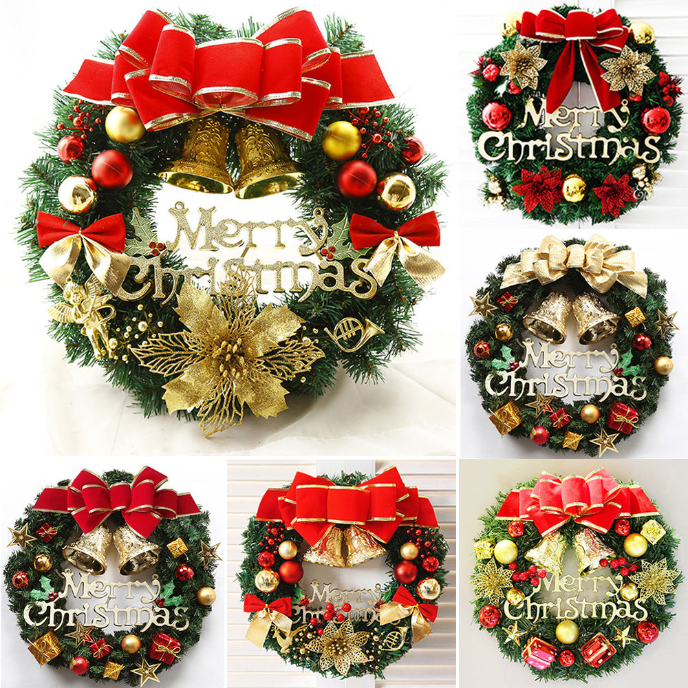 Christmas Wreath Door Hanger Decoration - AA Trading