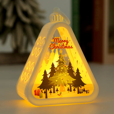 Retro Christmas Night Light with Battery - AA Trading