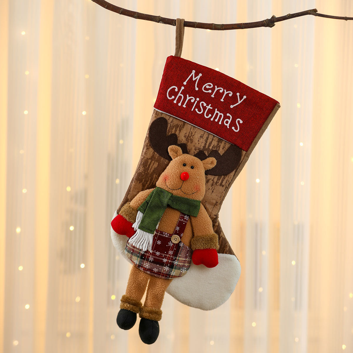 Christmas Gift Sock Hanging Bag - AA Trading