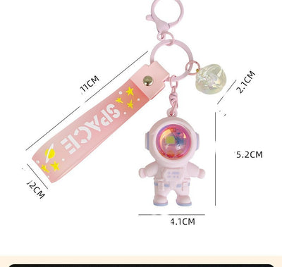 Creative Astronaut Sunset Atmosphere Lamp Car Keychain - AA Trading