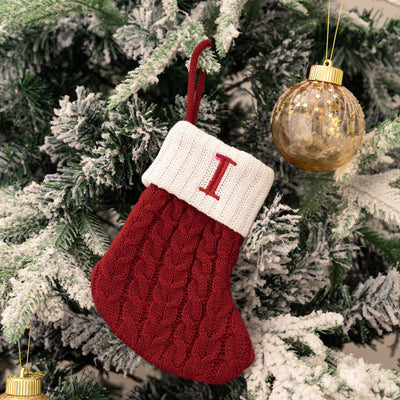 Letter Christmas Stocking Creative Hanging Ornament - AA Trading