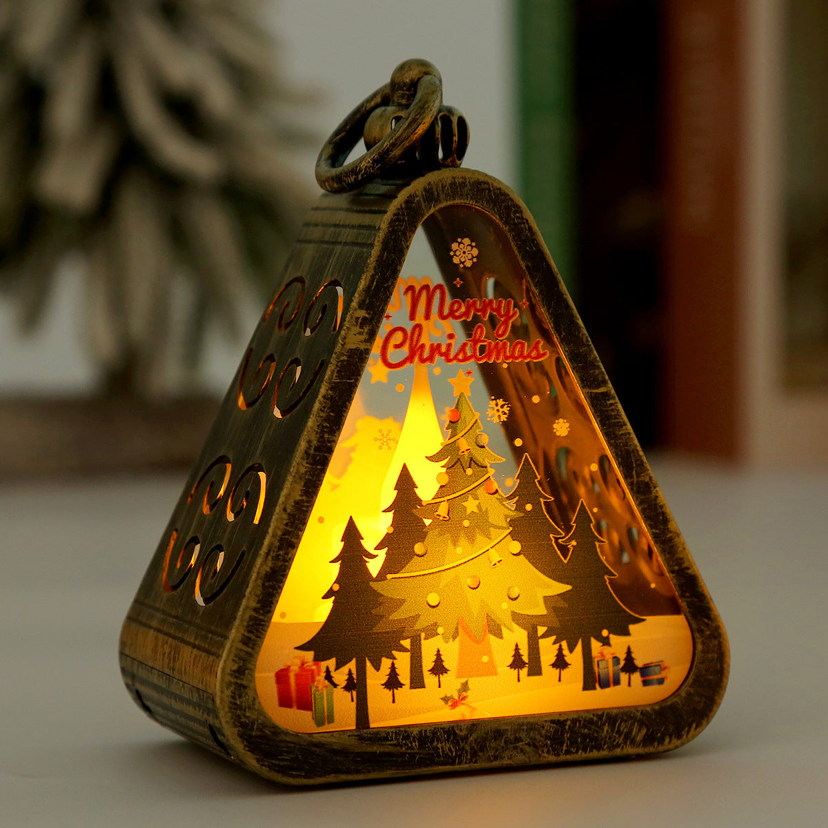Retro Christmas Night Light with Battery - AA Trading