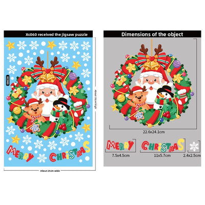 Christmas Decoration Snowflake Stickers - AA Trading