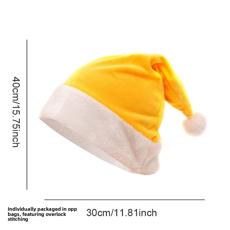 Christmas Short Plush Hat - AA Trading