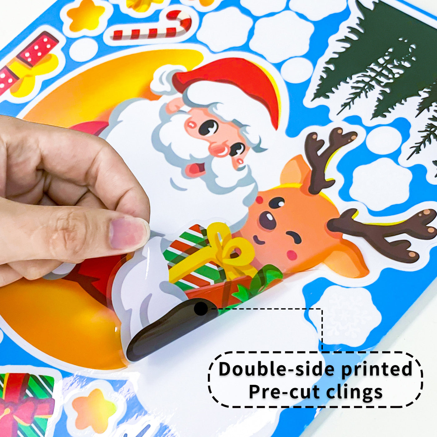 Christmas Decoration Snowflake Stickers - AA Trading