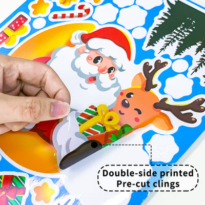 Christmas Decoration Snowflake Stickers - AA Trading