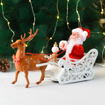 Christmas Decoration Electric Ladder Santa - AA Trading