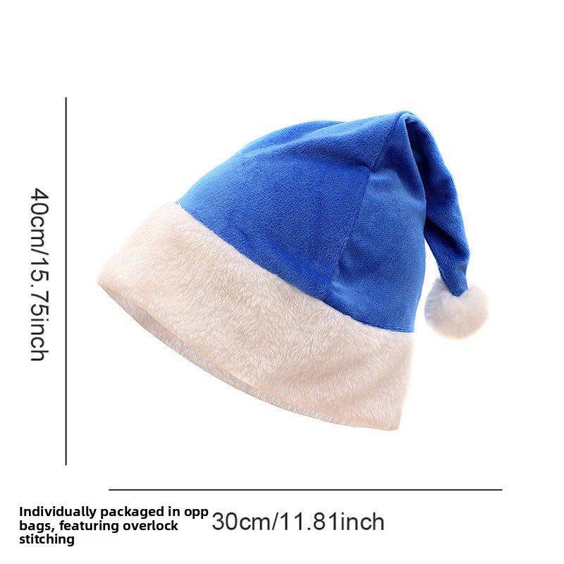 Christmas Short Plush Hat - AA Trading