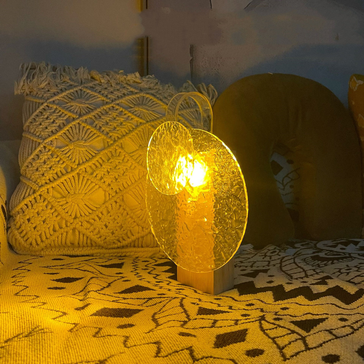 Ins Rotating Light Shadow Atmosphere Lamp Water Ripple Sunset Lamp - AA Trading