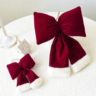 Christmas Bow Christmas Decorations Three-Dimensional - AA Trading