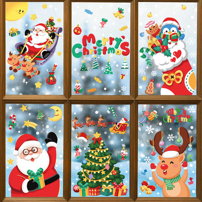 Christmas Decoration Snowflake Stickers - AA Trading