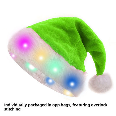 Christmas Short Plush Hat - AA Trading