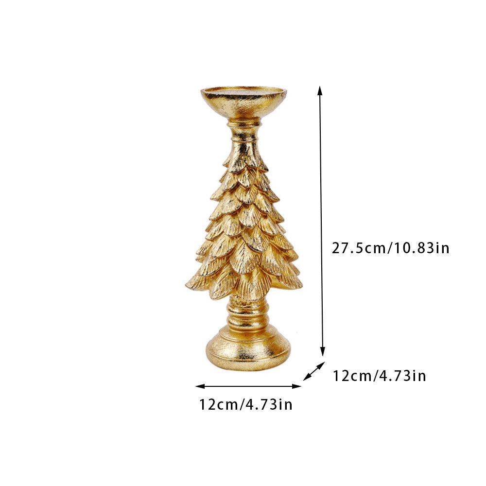 Christmas Tree Candle Holder Decor - AA Trading
