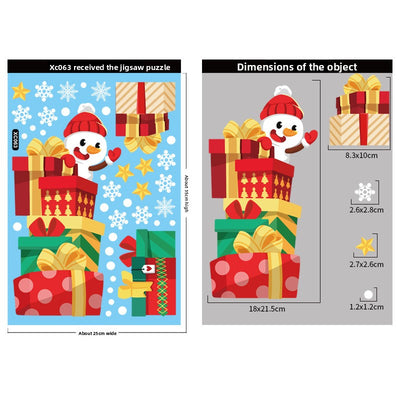Christmas Decoration Snowflake Stickers - AA Trading