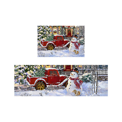 Festive Christmas Decorative Door Mat Doorway Foot Mat - AA Trading