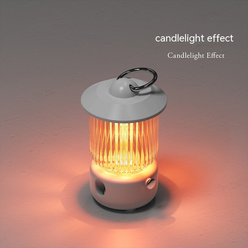 Kerosene Lamp Humidifier USB Rechargeable Multifunctional Small Humidifier - AA Trading