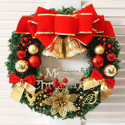 Christmas Wreath Door Hanger Decoration - AA Trading