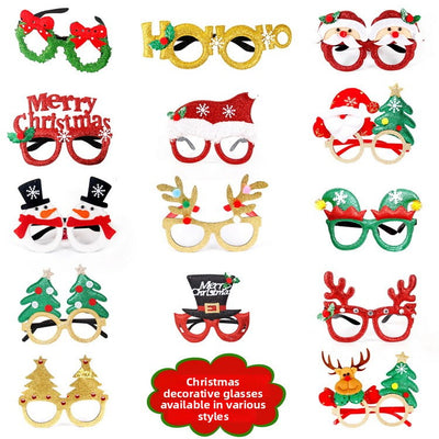 New Christmas Decoration Glasses - AA Trading