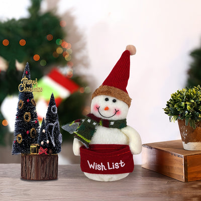 Christmas Decorations Snowman Santa Claus - AA Trading
