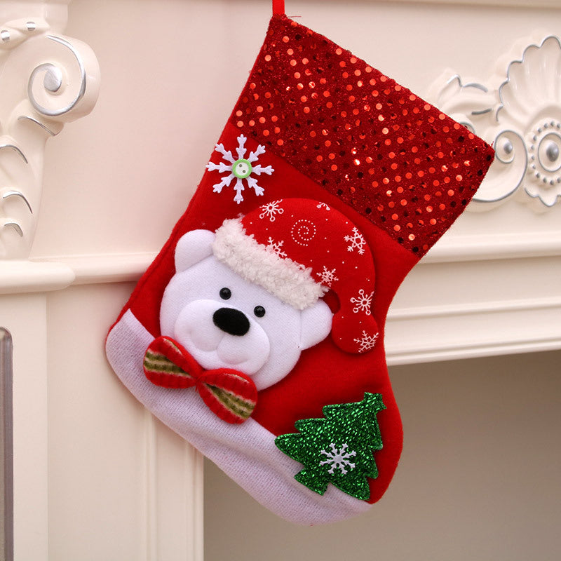 Christmas Gift Sock Hanging Bag - AA Trading