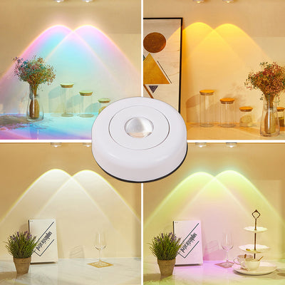 Led Lights Wireless Closet Kitchen Lights Under Furniture Battery Powered Sunset Nightlight Wall Lamp Bedroom Decoration Cabinet - AA Trading