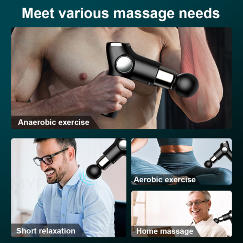 32 Speed Mini LED Deep Tissue Body  Muscle Massage Gun