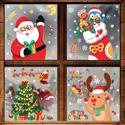 Christmas Decoration Snowflake Stickers - AA Trading