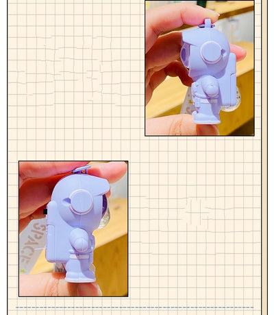 Creative Astronaut Sunset Atmosphere Lamp Car Keychain - AA Trading