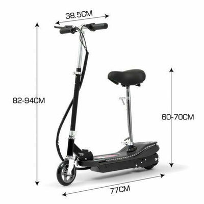 Monvelo Folding Electric Scooter LED Portable Commuter Adults Kids