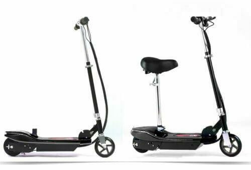 Monvelo Folding Electric Scooter LED Portable Commuter Adults Kids