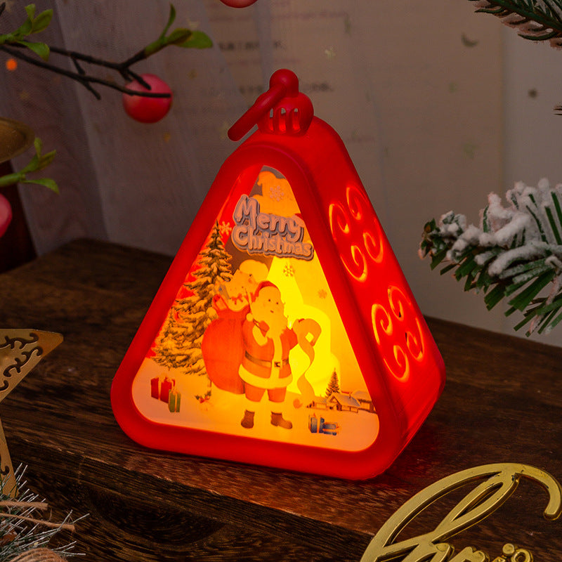 Retro Christmas Night Light with Battery - AA Trading