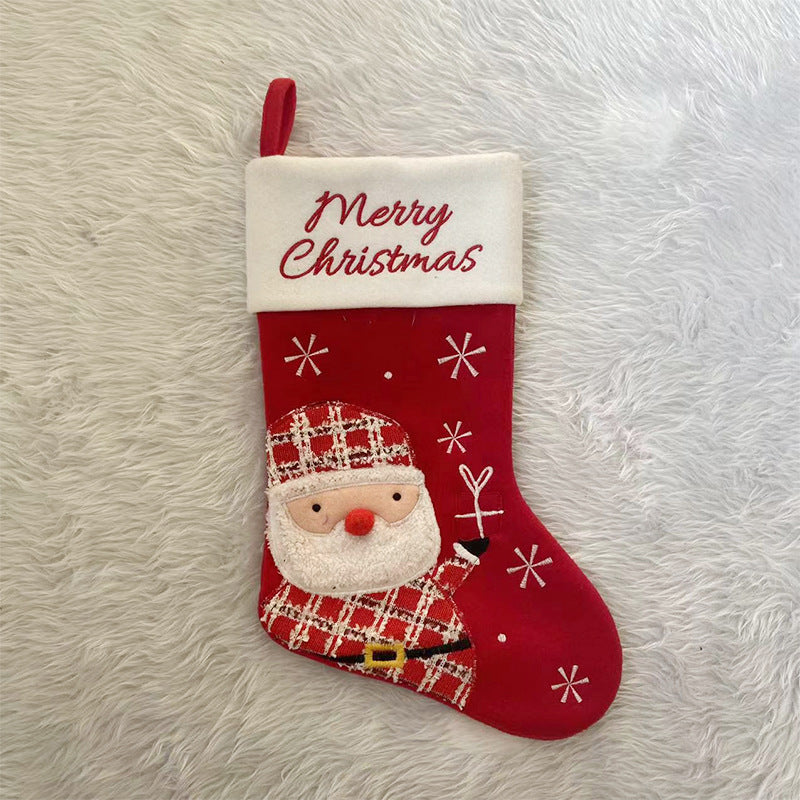 Cartoon Christmas Stockings Gift Bag - AA Trading