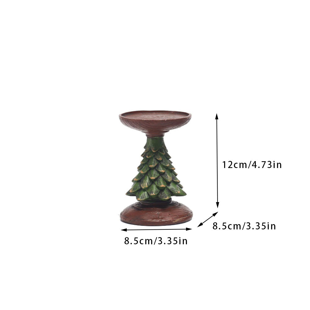 Christmas Tree Candle Holder Decor - AA Trading