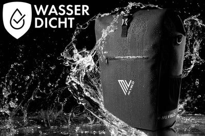 Mivelo Fahrradtasche 2in1 "CAPAX" 25L wasserdicht - AA Trading
